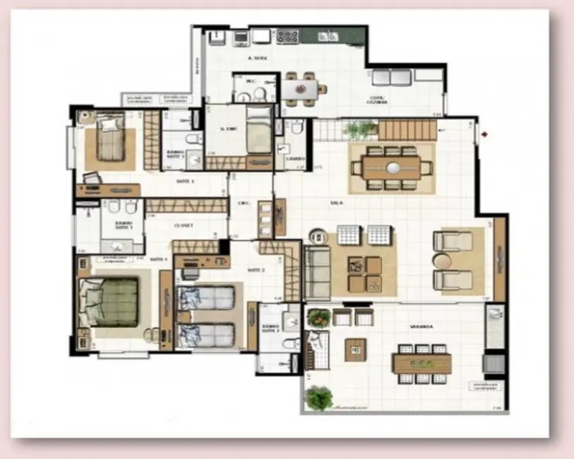 Foto 1 de Apartamento com 4 quartos à venda, 379m2 em Barra da Tijuca, Rio De Janeiro - RJ