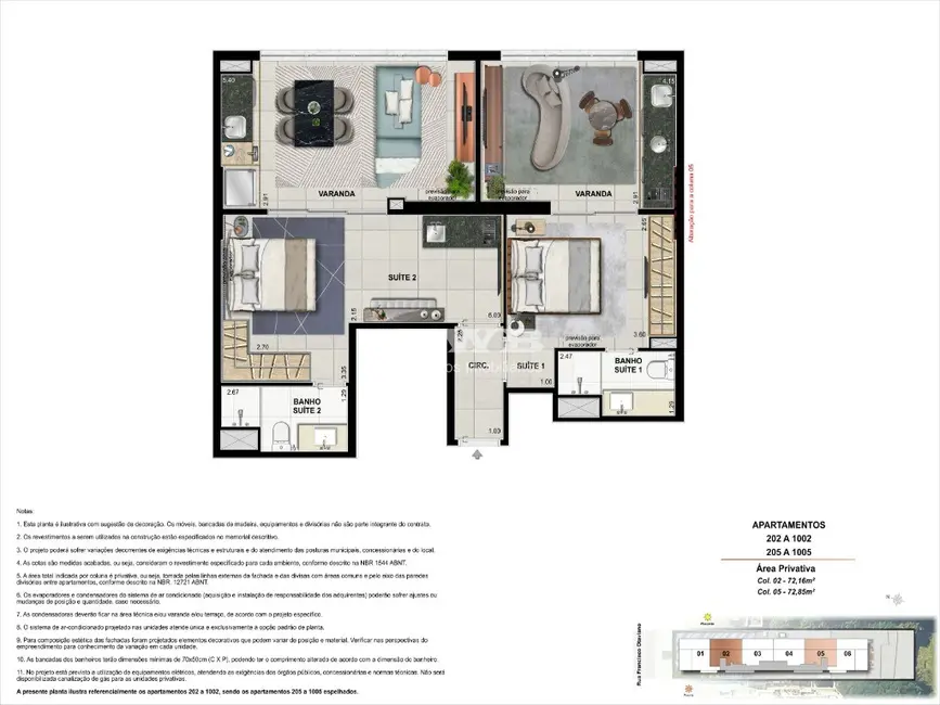 Foto 2 de Apartamento com 2 quartos à venda, 71m2 em Copacabana, Rio De Janeiro - RJ