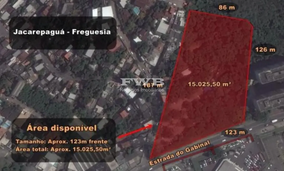 Foto 1 de Terreno / Lote à venda em Freguesia (Jacarepaguá), Rio De Janeiro - RJ