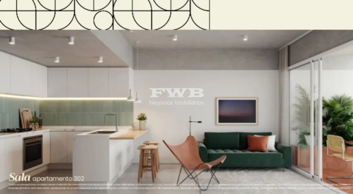 Apartamento com 1 quarto à venda, 47m2 em Gávea, Rio De Janeiro - RJ - imagem 3 Foto 3 de Apartamento com 1 quarto à venda, 47m2 em Gávea, Rio De Janeiro - RJ