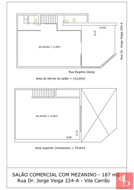 Foto 2 de Sala Comercial para alugar, 112m2 em Vila Carrão, São Paulo - SP