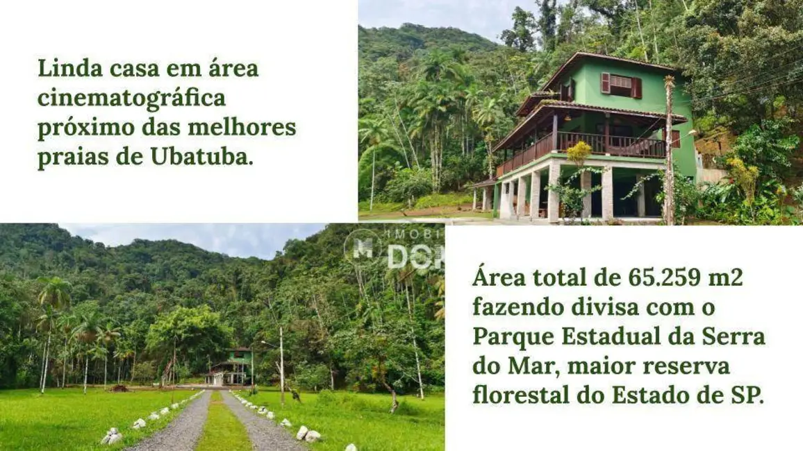 Foto 4 de Casa com 2 quartos à venda, 65000m2 em Ubatuba - SP