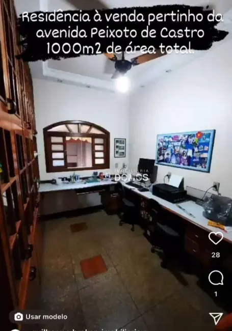 Foto 5 de Casa com 5 quartos à venda, 1000m2 em Cruz, Lorena - SP