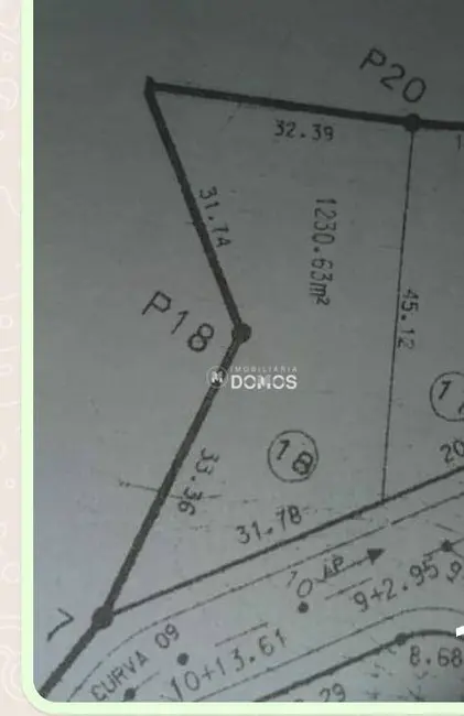 Foto 3 de Terreno / Lote à venda, 1230m2 em Residencial Santa Bárbara, Guaratingueta - SP