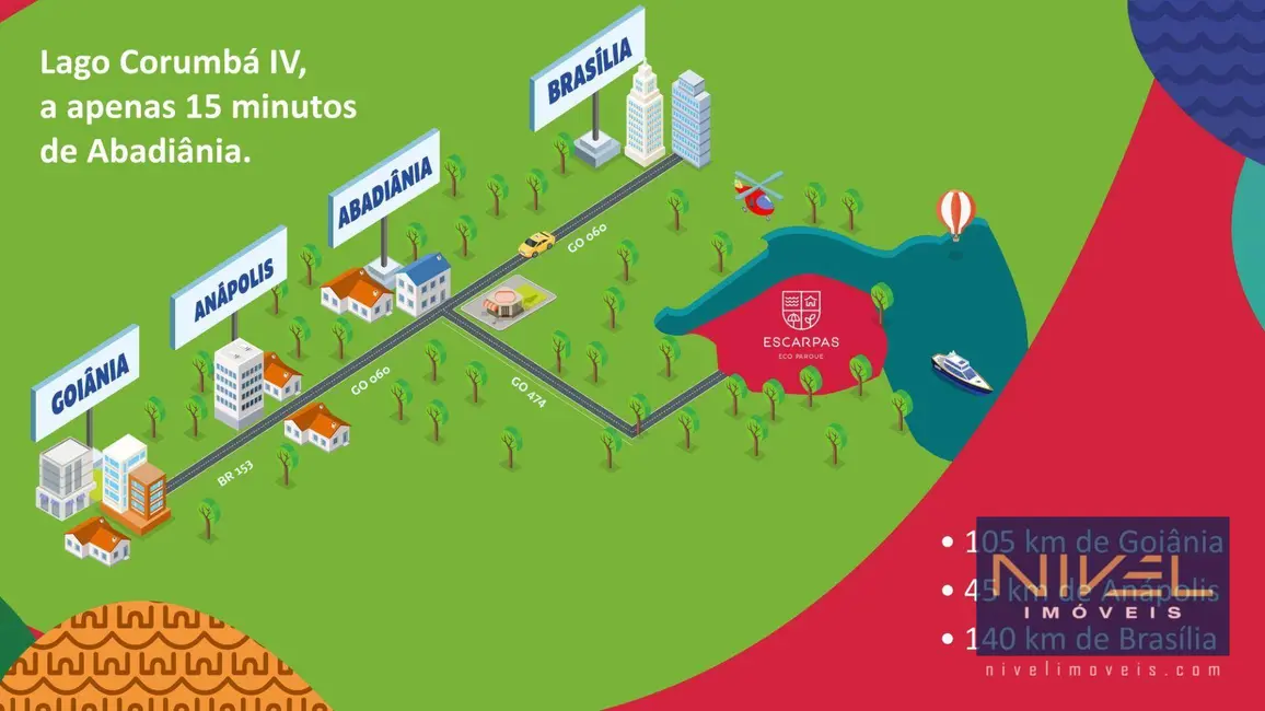 Foto 7 de Chácara à venda, 1034m2 em Abadiania - GO