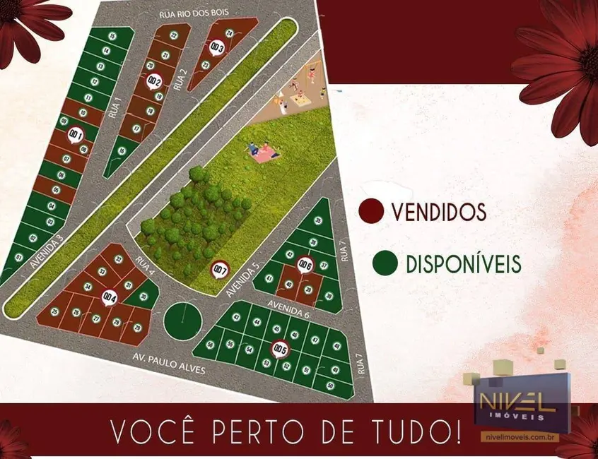 Foto 3 de Terreno / Lote à venda, 268m2 em Anicuns - GO