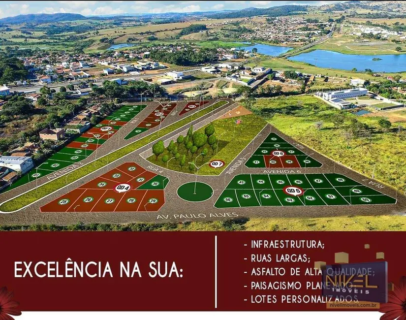 Foto 4 de Terreno / Lote à venda, 268m2 em Anicuns - GO