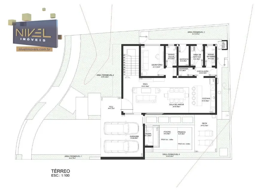 Sobrado com 4 quartos à venda, 343m2 em Residencial Marília, Senador Canedo - GO - imagem 4 Foto 4 de Sobrado com 4 quartos à venda, 343m2 em Residencial Marília, Senador Canedo - GO