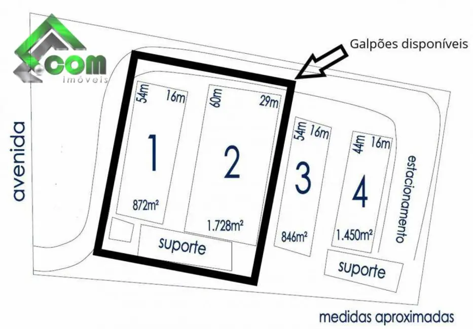 Foto 7 de Armazém / Galpão para alugar, 3000m2 em Jardim Imperial, Atibaia - SP