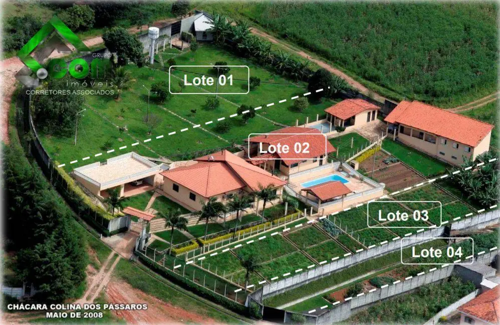 Foto 1 de Chácara com 6 quartos à venda, 2500m2 em Bom Jesus Dos Perdoes - SP