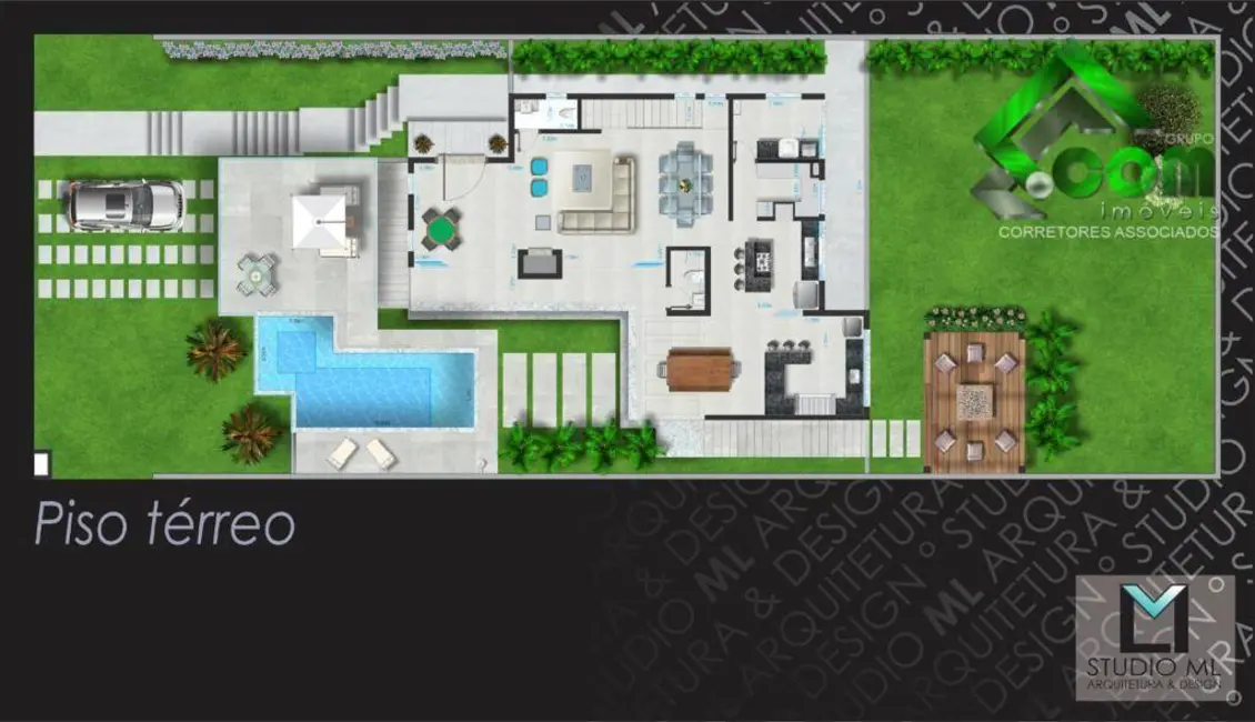 Foto 6 de Casa de Condomínio com 3 quartos à venda, 600m2 em Condominio Quintas da Boa Vista, Atibaia - SP