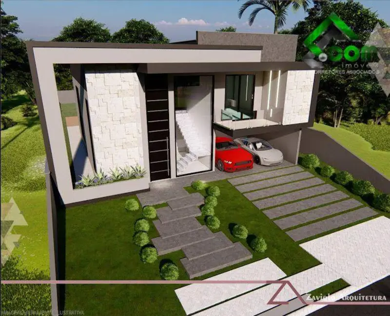 Foto 3 de Casa de Condomínio com 4 quartos à venda, 600m2 em Condomínio Residencial Shamballa II, Atibaia - SP