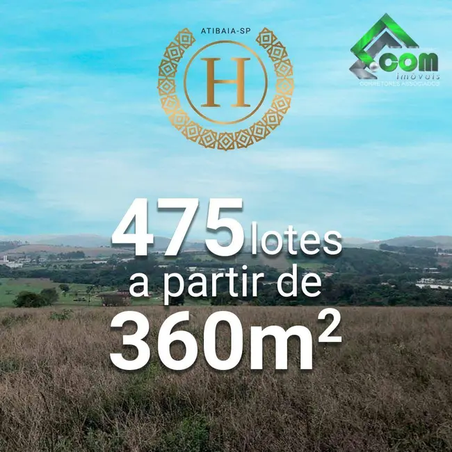 Foto 3 de Terreno / Lote à venda, 360m2 em Atibaia - SP