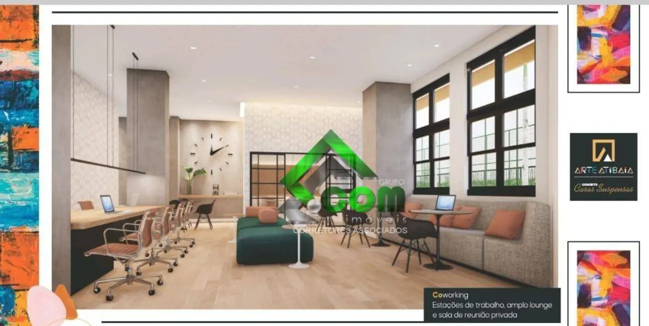 Foto 3 de Apartamento com 2 quartos à venda, 5000m2 em Alvinópolis, Atibaia - SP