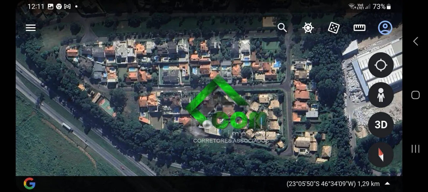 Foto 3 de Terreno / Lote à venda, 580m2 em Condomínio Parque das Garças I, Atibaia - SP