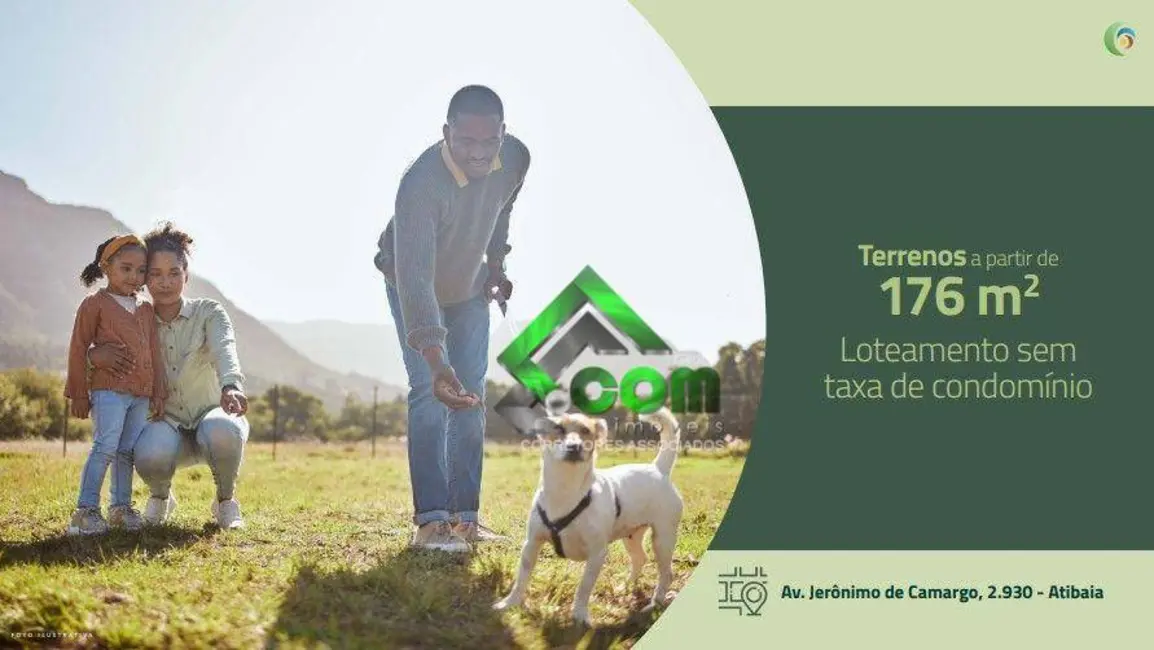 Foto 10 de Terreno / Lote à venda, 176m2 em Jardim Terceiro Centenário, Atibaia - SP