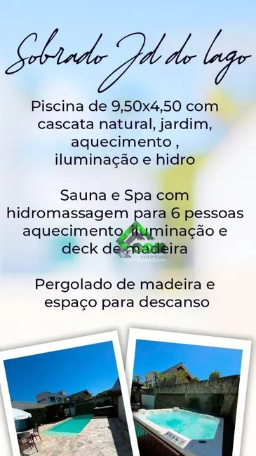 Foto 5 de Casa com 3 quartos à venda, 300m2 em Jardim do Lago, Atibaia - SP