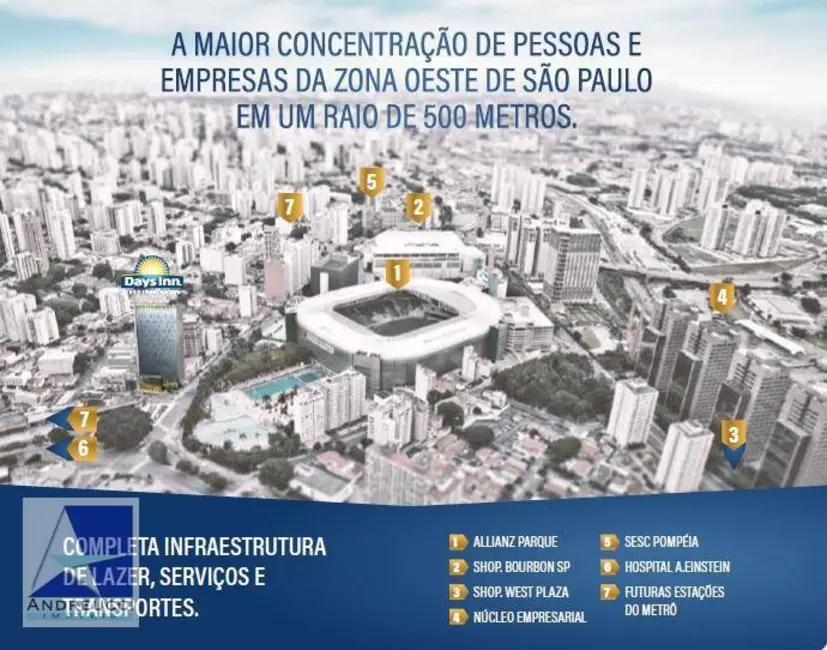 Foto 4 de Kitnet com 1 quarto à venda, 17m2 em Perdizes, São Paulo - SP