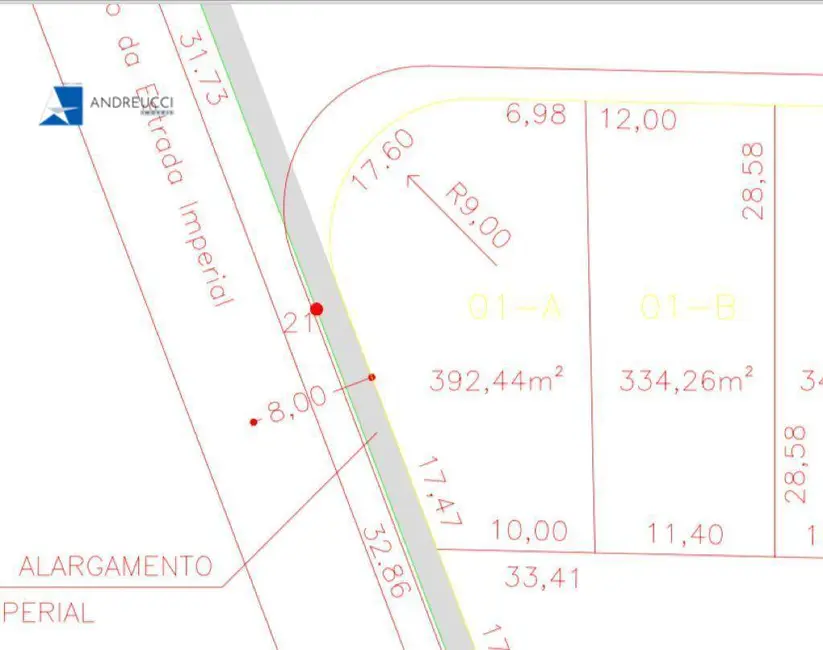 Foto 2 de Terreno / Lote à venda, 392m2 em Botujuru, Mogi Das Cruzes - SP