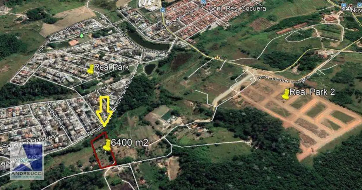 Foto 1 de Terreno / Lote à venda, 6400m2 em Vila Caputera, Mogi Das Cruzes - SP