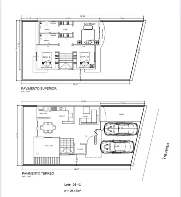 Foto 4 de Casa com 3 quartos à venda, 120m2 em Cidade Jardim, Mogi Das Cruzes - SP