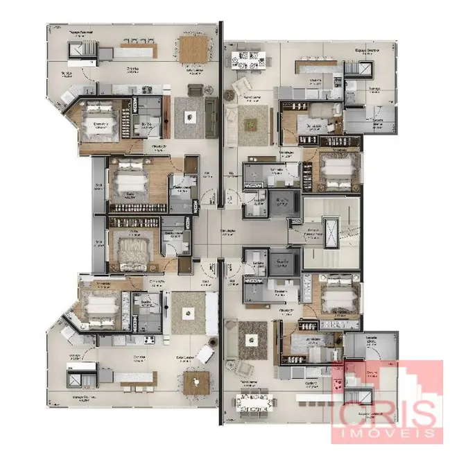 Foto 1 de Apartamento com 2 quartos à venda, 87m2 em Cidade Alta, Bento Goncalves - RS