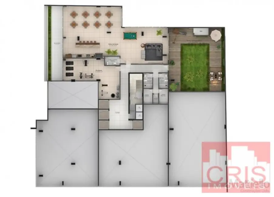 Apartamento com 3 quartos à venda, 209m2 em São Bento, Bento Goncalves - RS - imagem 4 Foto 4 de Apartamento com 3 quartos à venda, 209m2 em São Bento, Bento Goncalves - RS