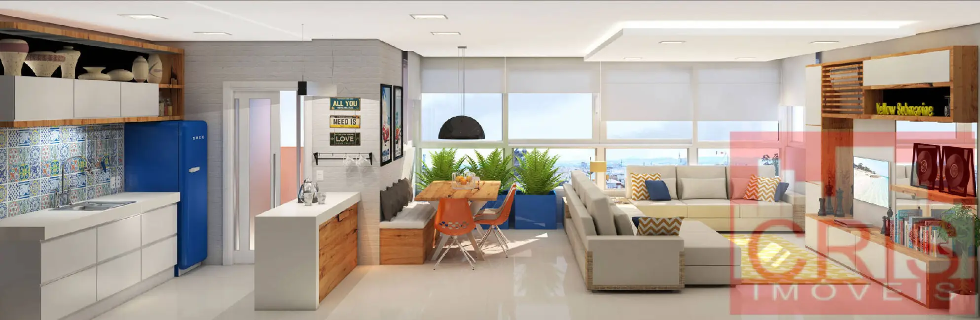 Foto 2 de Apartamento com 2 quartos à venda, 114m2 em Cidade Alta, Bento Goncalves - RS