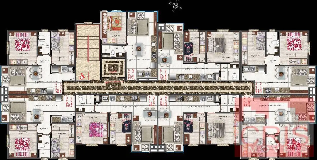 Foto 3 de Apartamento com 2 quartos à venda, 47m2 em Vila Nova, Bento Goncalves - RS