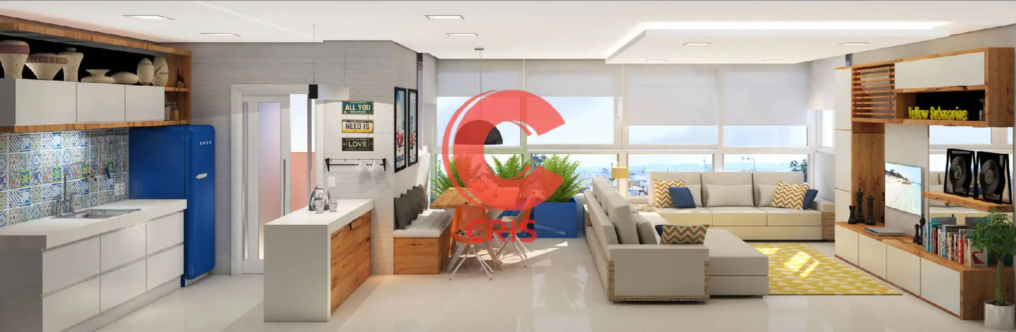 Foto 2 de Apartamento com 2 quartos à venda, 114m2 em Cidade Alta, Bento Goncalves - RS