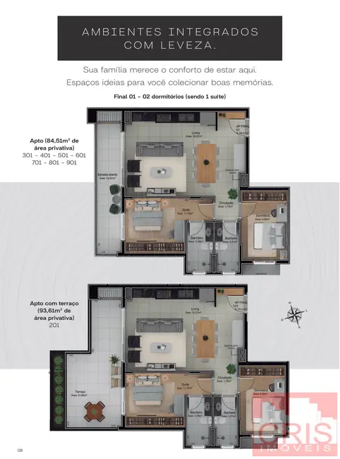 Apartamento com 2 quartos à venda, 94m2 em Humaitá, Bento Goncalves - RS - imagem 5 Foto 5 de Apartamento com 2 quartos à venda, 94m2 em Humaitá, Bento Goncalves - RS