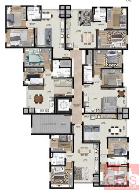 Apartamento com 2 quartos à venda, 53m2 em Progresso, Bento Goncalves - RS - imagem 7 Foto 7 de Apartamento com 2 quartos à venda, 53m2 em Progresso, Bento Goncalves - RS