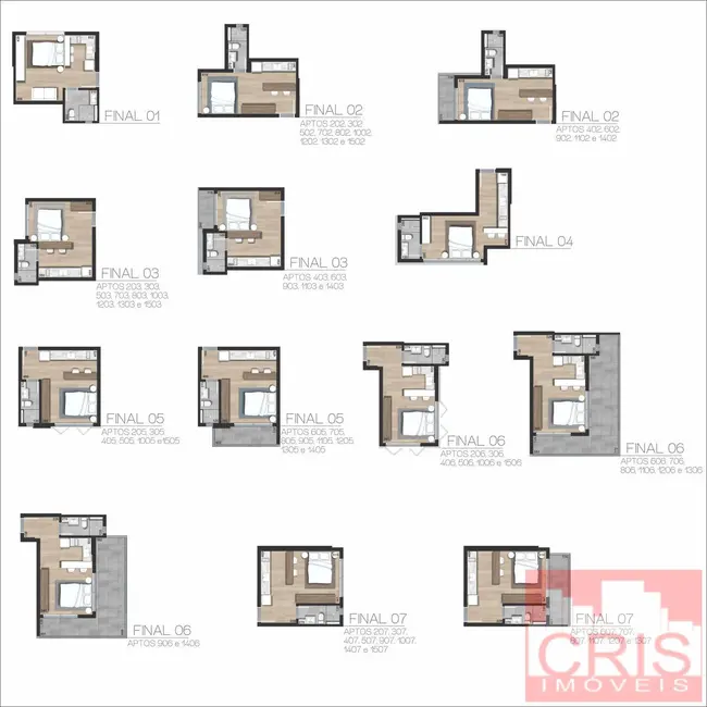 Apartamento com 1 quarto à venda, 30m2 em Centro, Bento Goncalves - RS - imagem 8 Foto 8 de Apartamento com 1 quarto à venda, 30m2 em Centro, Bento Goncalves - RS