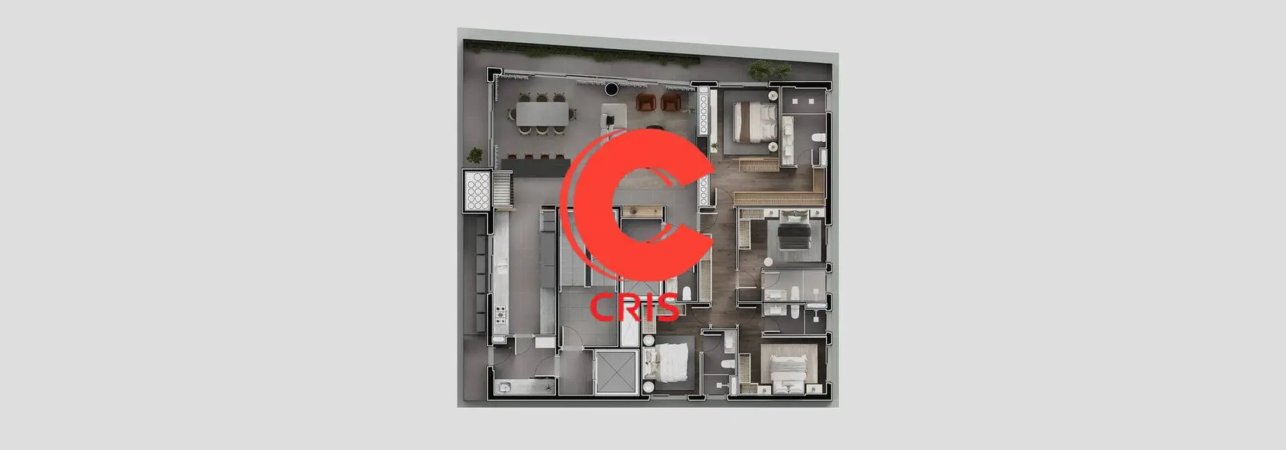 Foto 6 de Apartamento com 4 quartos à venda, 228m2 em Cidade Alta, Bento Goncalves - RS