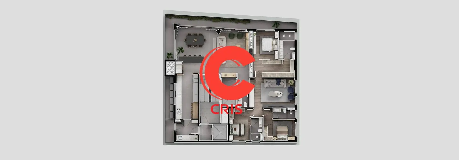 Foto 3 de Apartamento com 4 quartos à venda, 228m2 em Cidade Alta, Bento Goncalves - RS