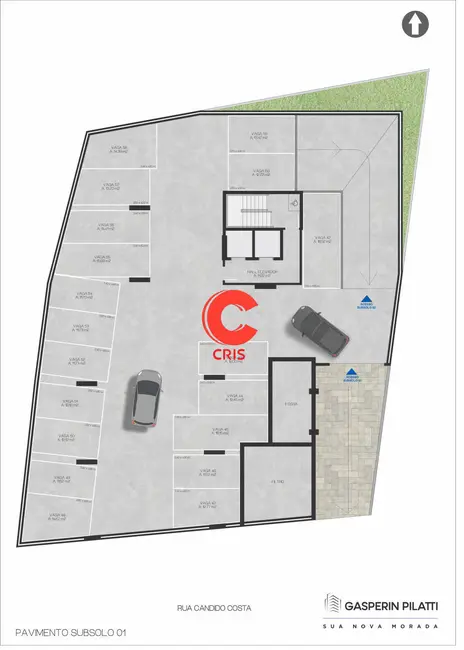 Foto 3 de Apartamento com 1 quarto à venda, 34m2 em Centro, Bento Goncalves - RS