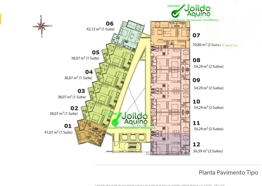 Apartamento com 1 quarto à venda, 38m2 em Praia de Iracema, Fortaleza - CE - imagem 8 Foto 8 de Apartamento com 1 quarto à venda, 38m2 em Praia de Iracema, Fortaleza - CE