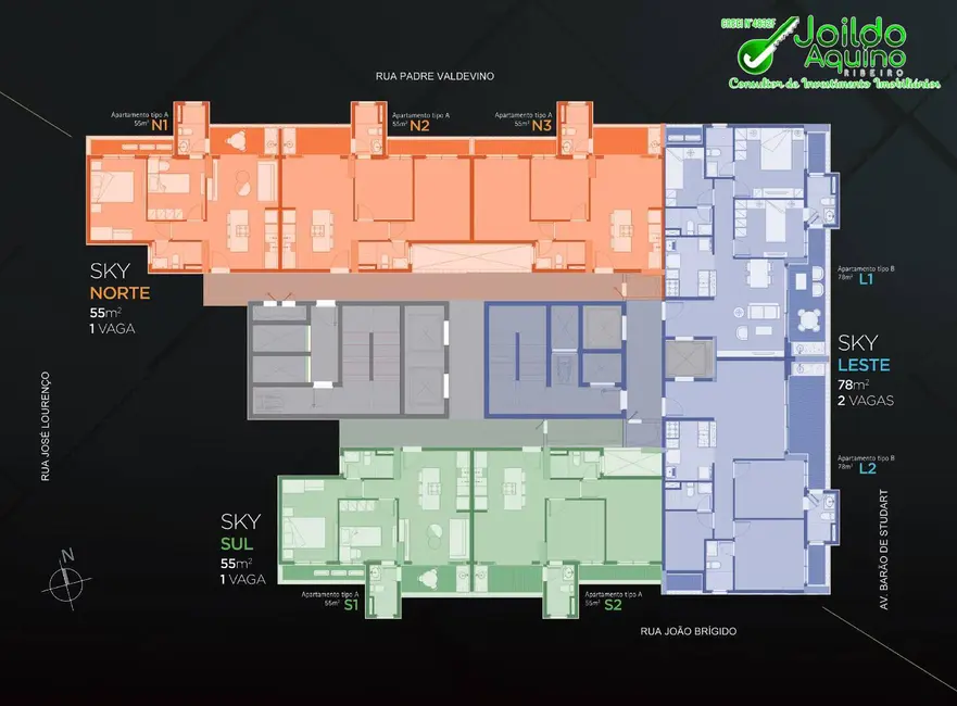 Foto 9 de Apartamento com 2 quartos à venda, 55m2 em Aldeota, Fortaleza - CE