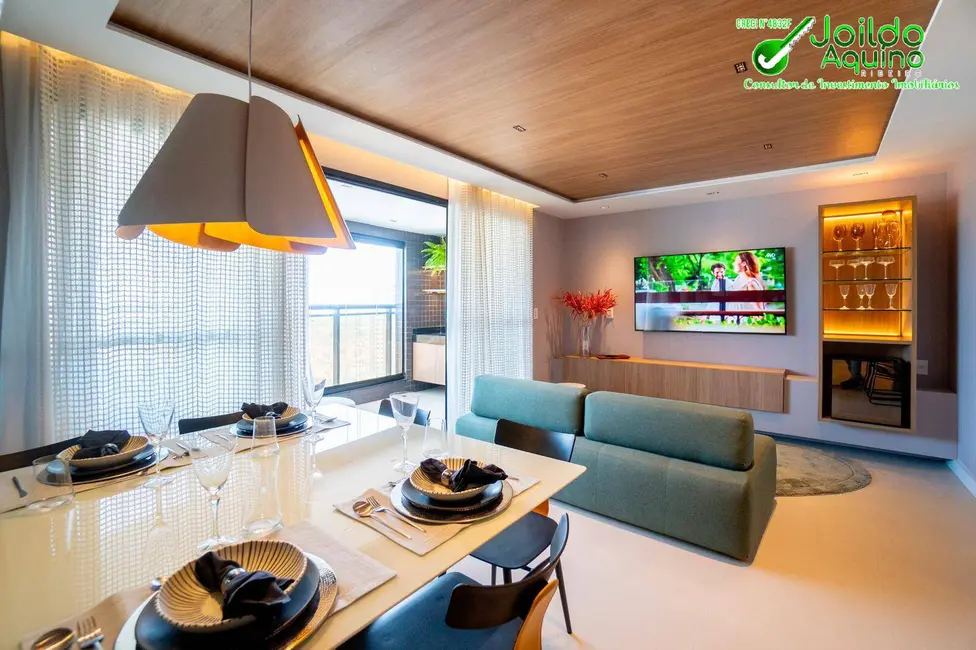 Foto 3 de Apartamento com 3 quartos à venda, 105m2 em Cocó, Fortaleza - CE