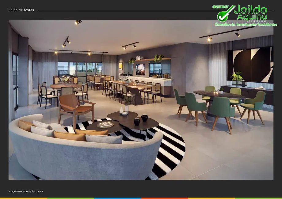 Foto 4 de Apartamento com 2 quartos à venda, 51m2 em Joaquim Távora, Fortaleza - CE