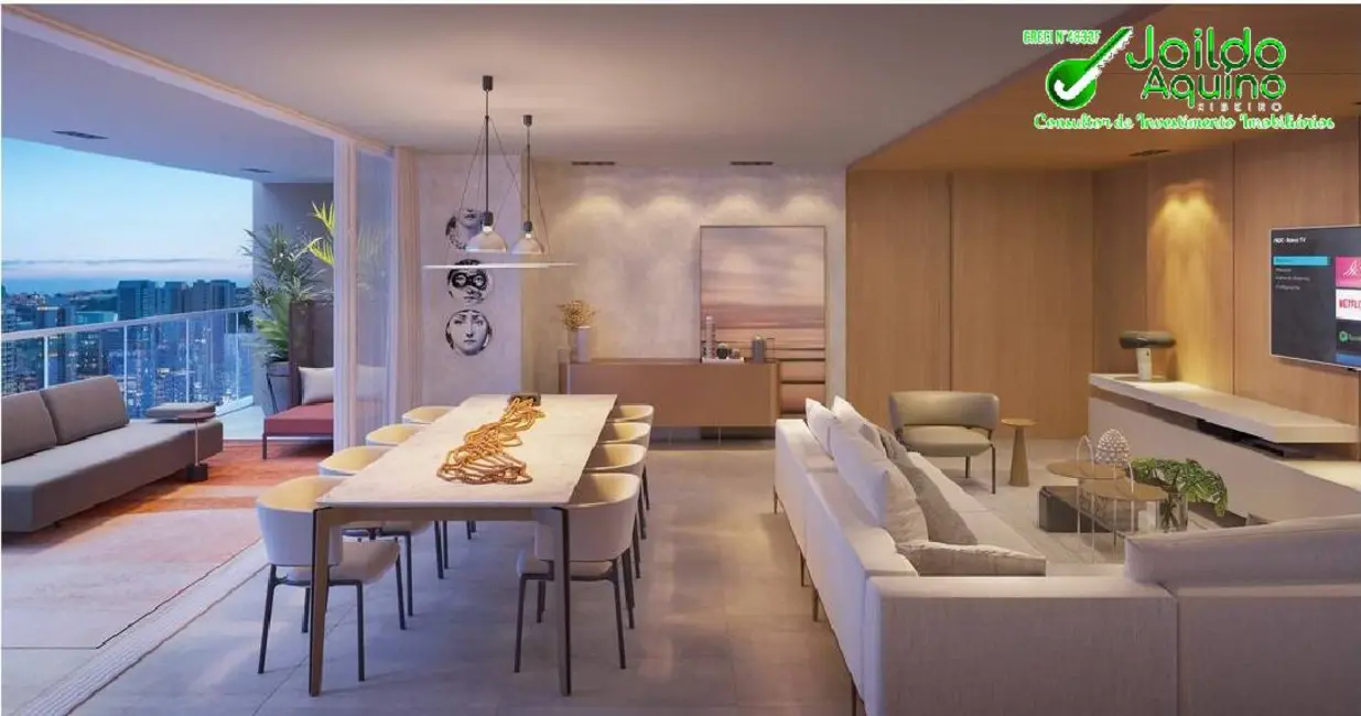 Apartamento com 3 quartos à venda, 174m2 em Aldeota, Fortaleza - CE - imagem 5 Foto 5 de Apartamento com 3 quartos à venda, 174m2 em Aldeota, Fortaleza - CE