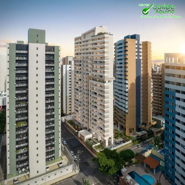Foto 1 de Apartamento com 1 quarto à venda, 40m2 em Aldeota, Fortaleza - CE