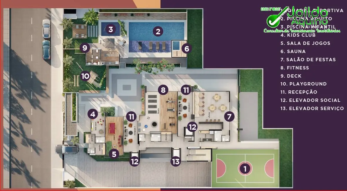 Foto 4 de Apartamento com 3 quartos à venda, 116m2 em Dionisio Torres, Fortaleza - CE