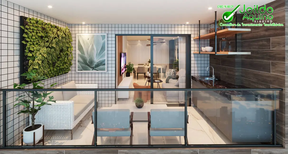 Foto 1 de Apartamento com 3 quartos à venda, 116m2 em Dionisio Torres, Fortaleza - CE