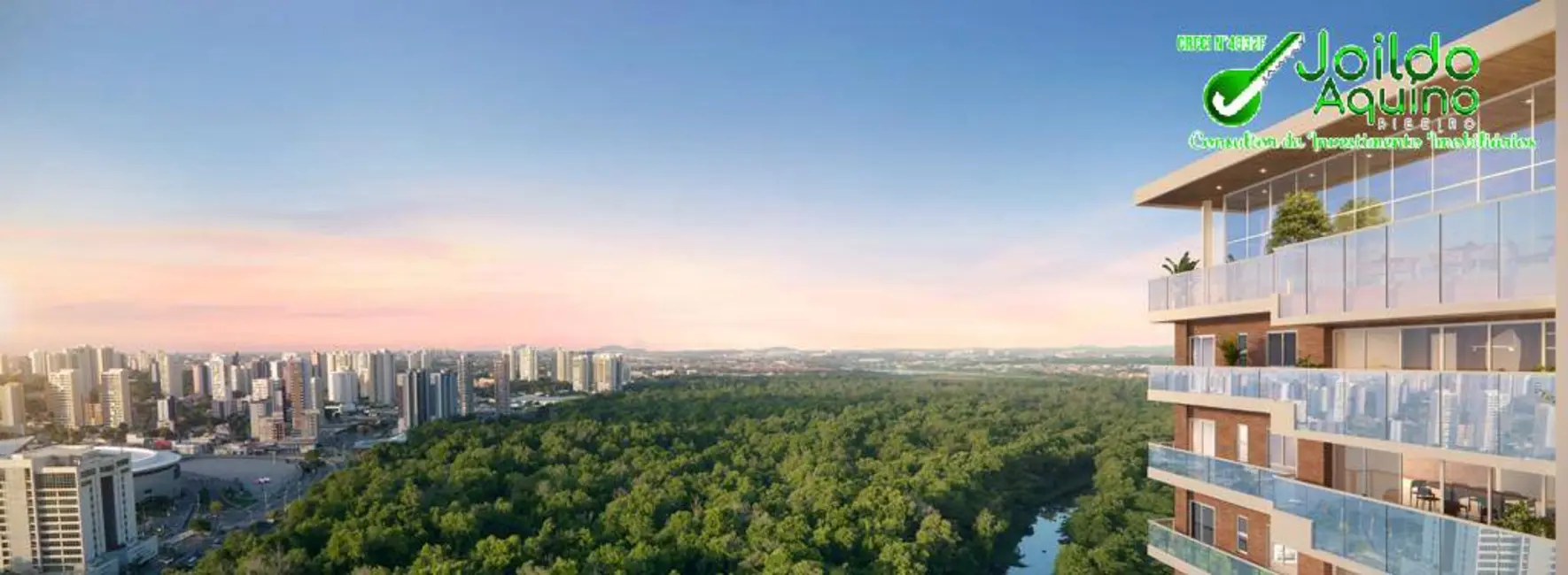 Foto 2 de Apartamento com 3 quartos à venda, 97m2 em Cocó, Fortaleza - CE