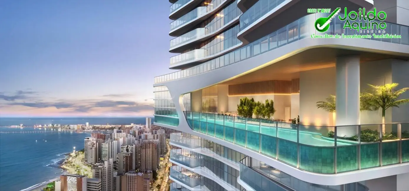 Foto 7 de Apartamento com 4 quartos à venda, 369m2 em Meireles, Fortaleza - CE