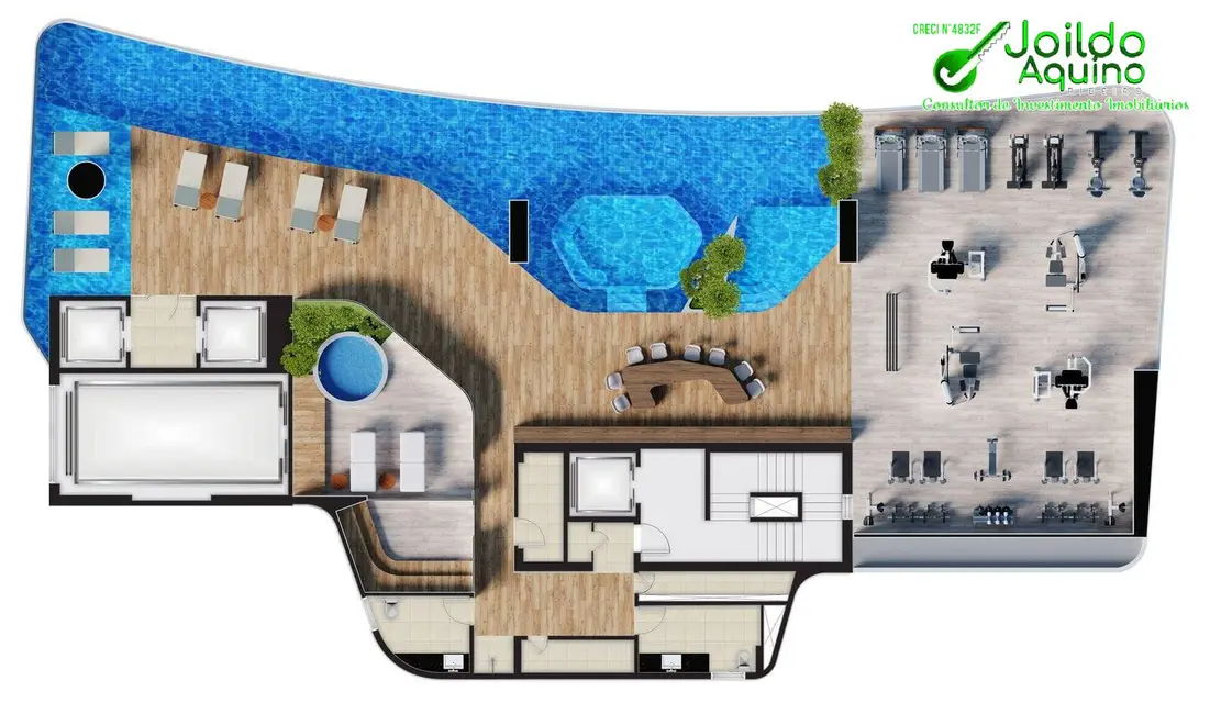 Foto 4 de Apartamento com 4 quartos à venda, 369m2 em Meireles, Fortaleza - CE