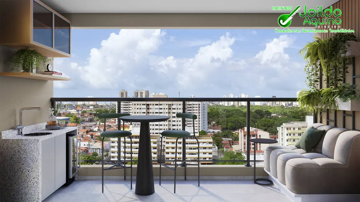 Foto 6 de Apartamento com 3 quartos à venda, 61m2 em Fátima, Fortaleza - CE
