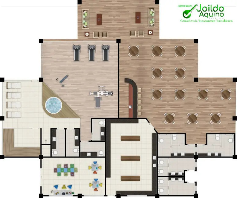 Foto 9 de Apartamento com 4 quartos à venda, 252m2 em Aquiraz - CE
