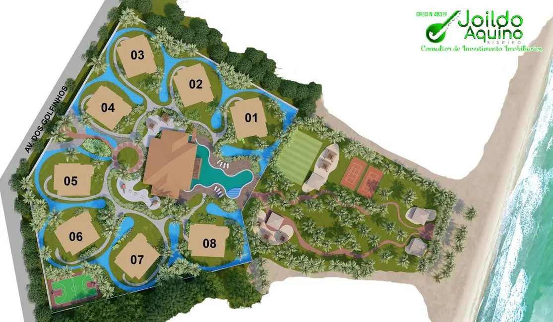 Foto 2 de Apartamento com 4 quartos à venda, 252m2 em Aquiraz - CE